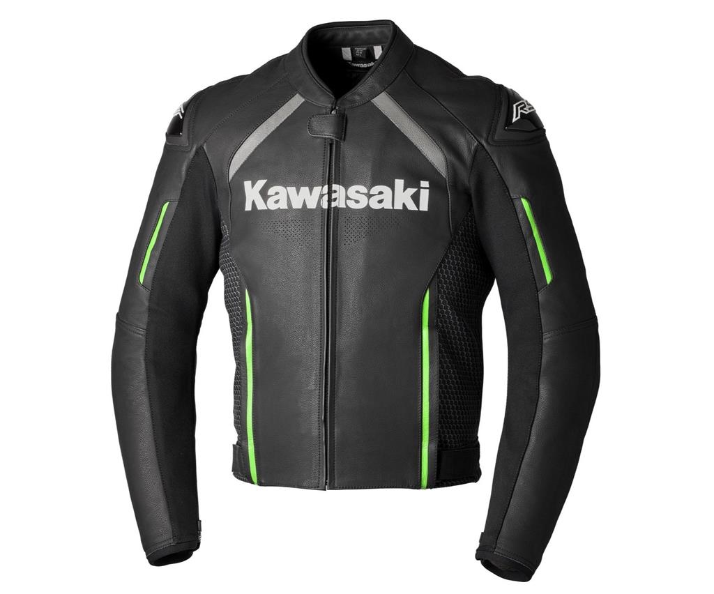 RIMINI II LEATHER JACKET (male) - Derby Kawasaki