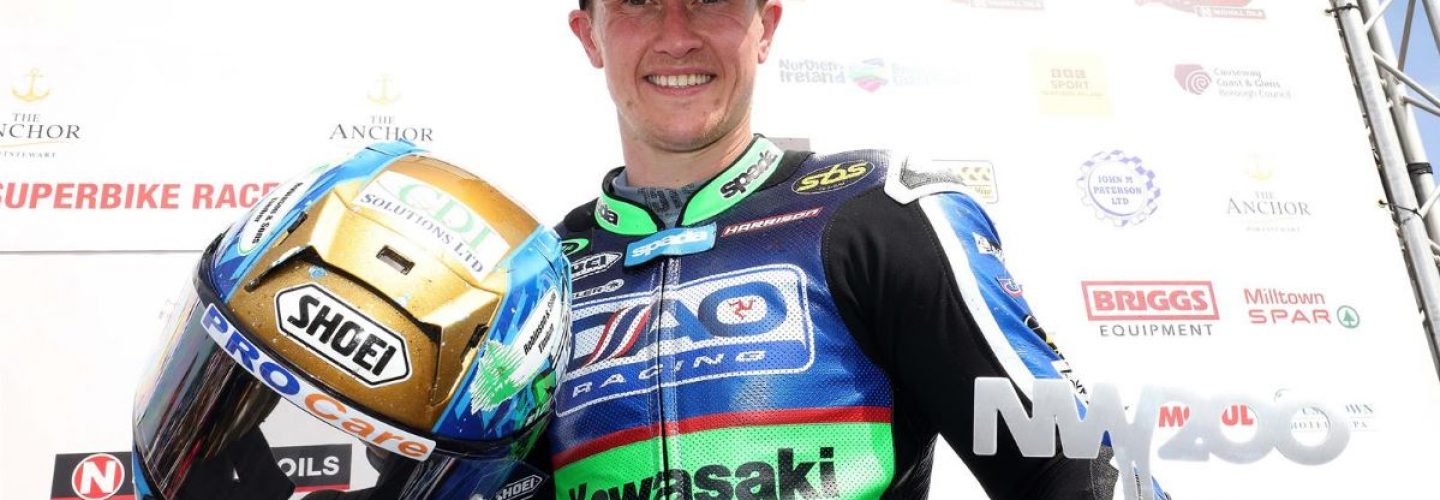 Podium Delight For Kawasaki at the North West 200!